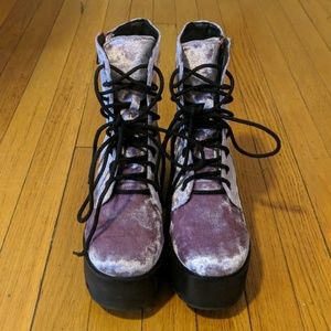 Dolls Kill Platform Boots